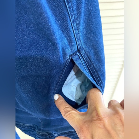 Aventura blue Zip-up Denim Jacket - Picture 7 of 16